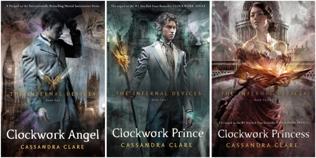 Review: The Infernal Devices (Clockwork Angel, Clockwork Prince, Clockwork  Princess) - unfiltered & caffeinated