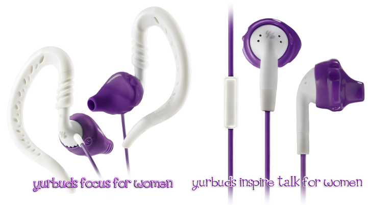 yurbuds for women purple